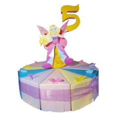 Fairy cardboard cake