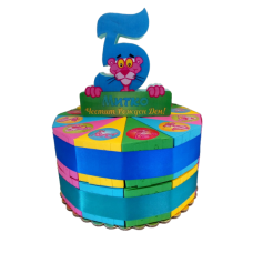 Pinko cardboard cake